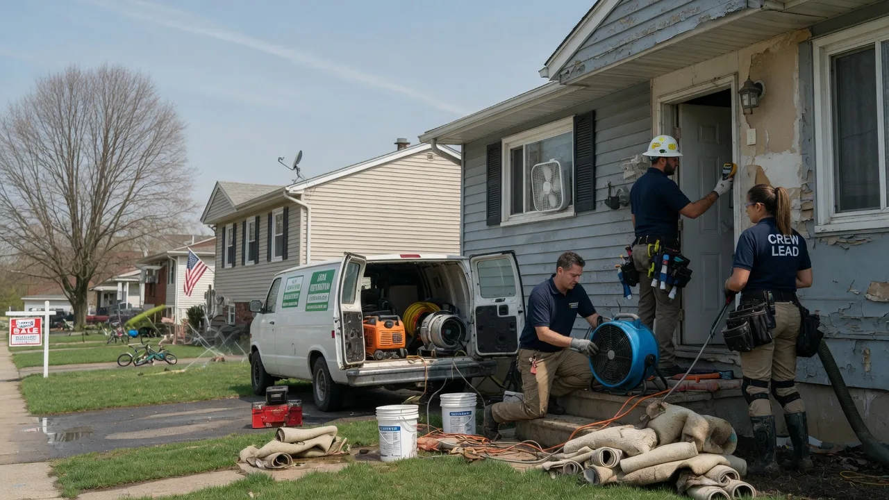 Flood Cleanup in Farmington, CA near me